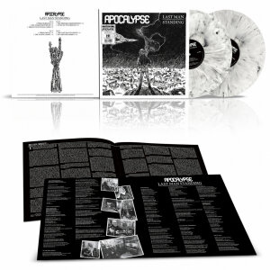 APOCALYPSE - Last Man Standing - Vinyl 2-LP - white black marbled