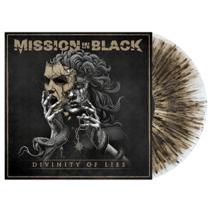MISSION IN BLACK - Divinity Of Lies - Vinyl-LP - crystal gold black splatter